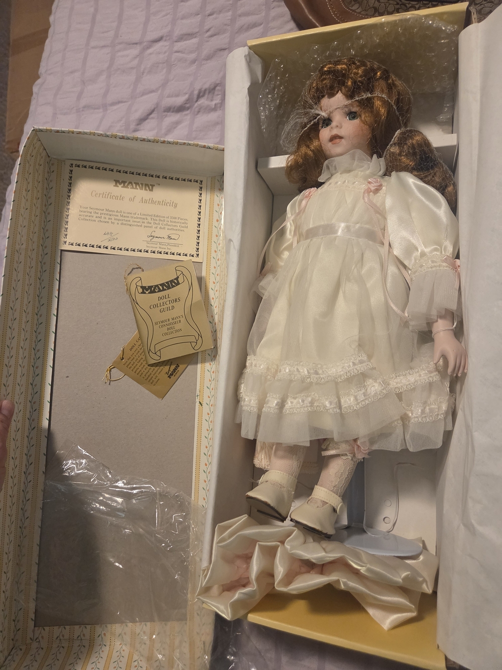 Seymour Mann Connoisseur Doll Collection "Deidre" Porcelain Doll
